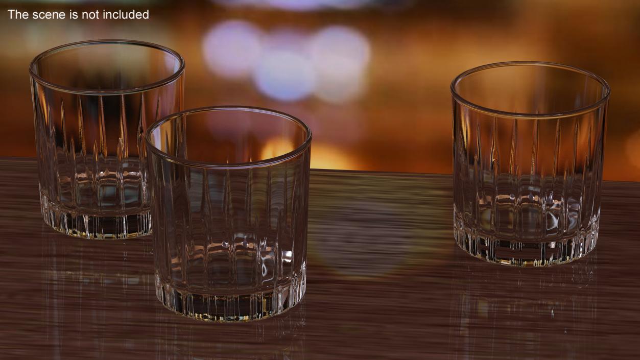 Highball Glasses Collection 3D