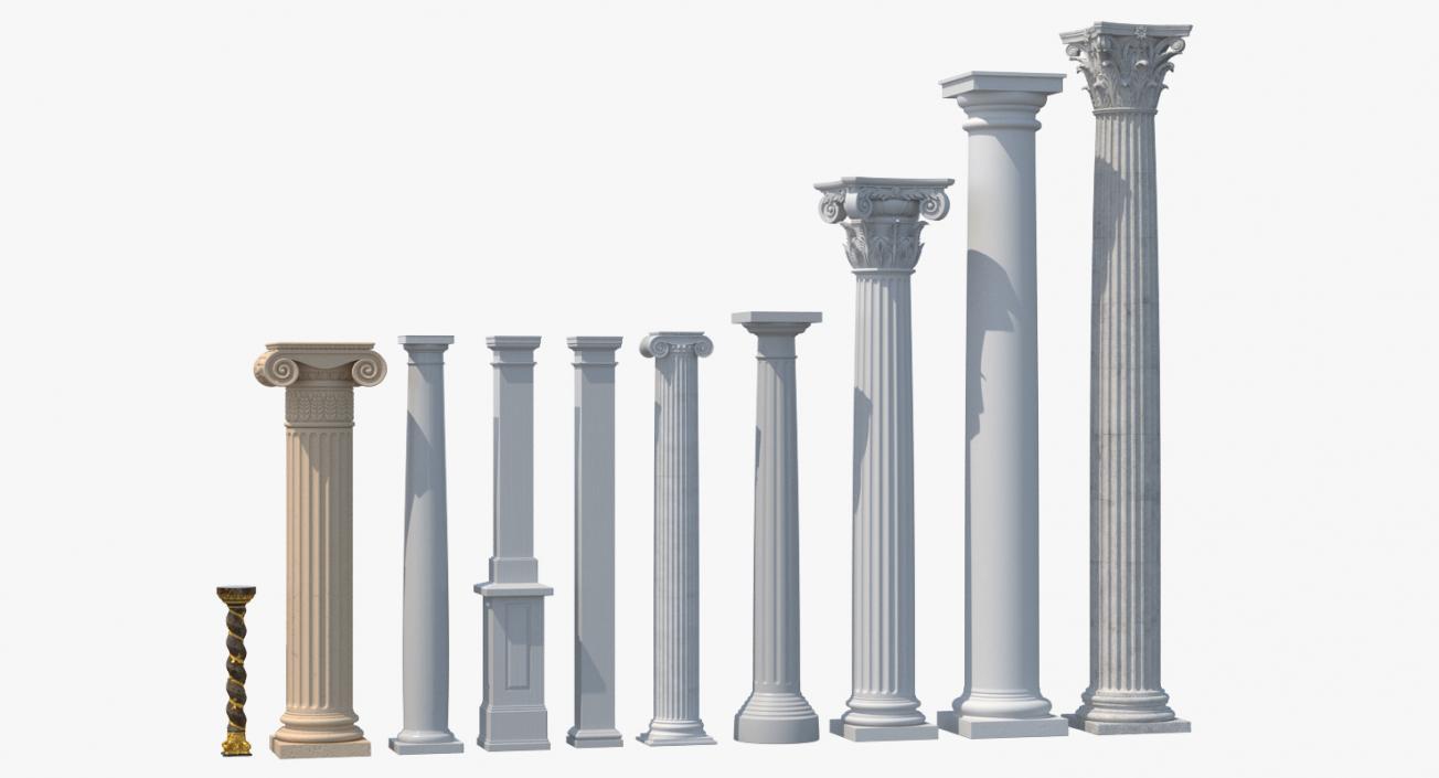 3D model Columns Collection 4