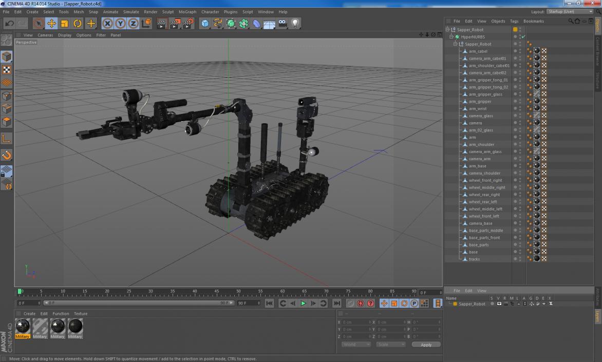 Sapper Robot 3D