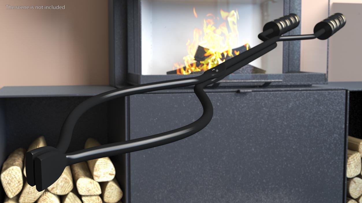 3D Fireplace Tools Collection