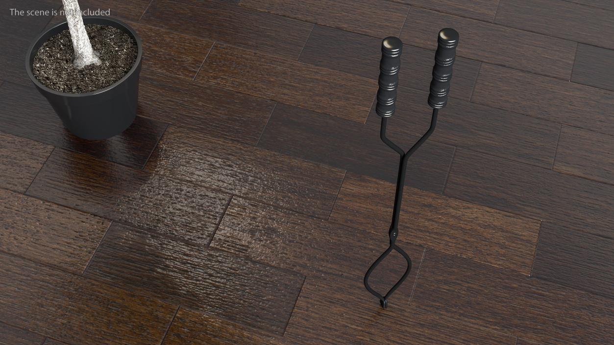 3D Fireplace Tools Collection