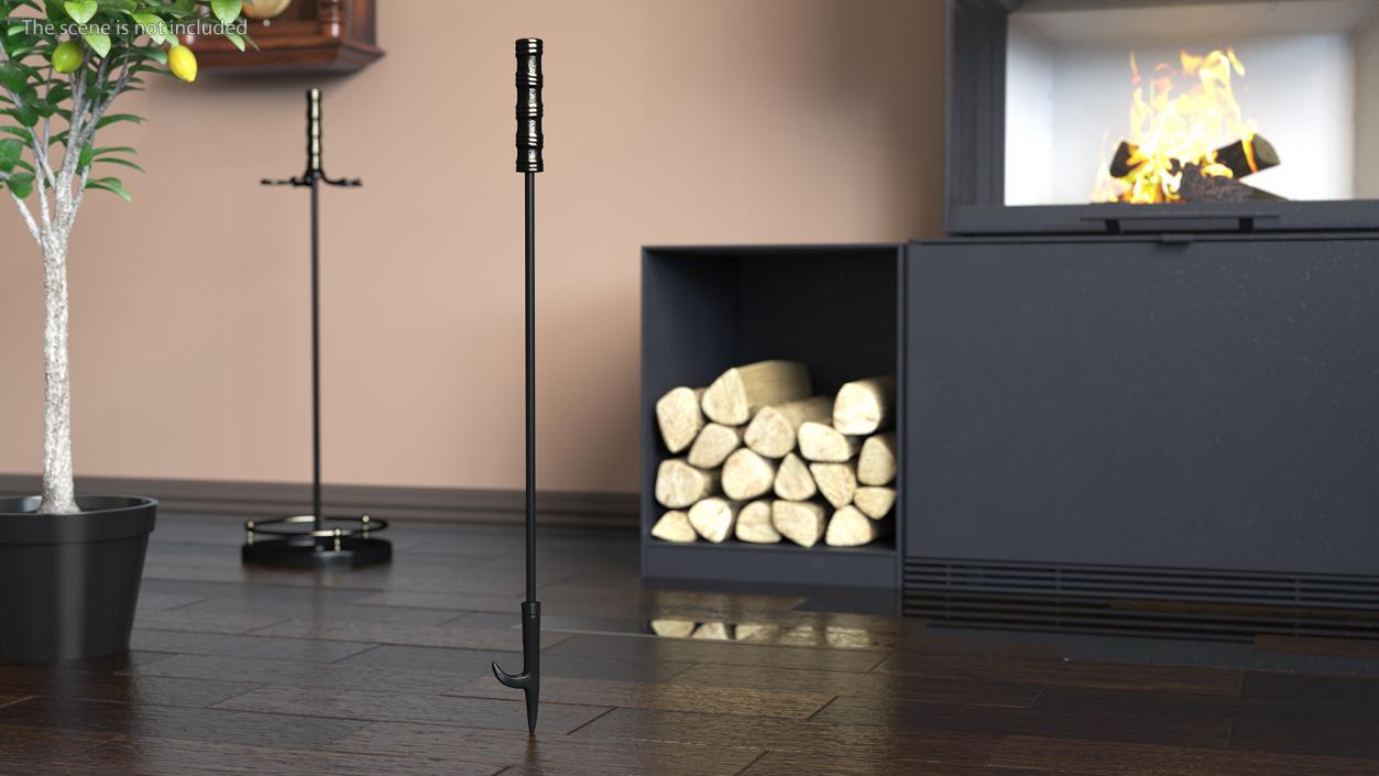 3D Fireplace Tools Collection