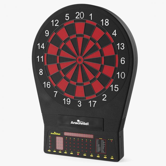 Electronic Dartboard Arachnid 3D model