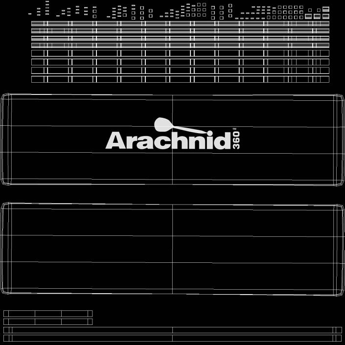 Electronic Dartboard Arachnid 3D model