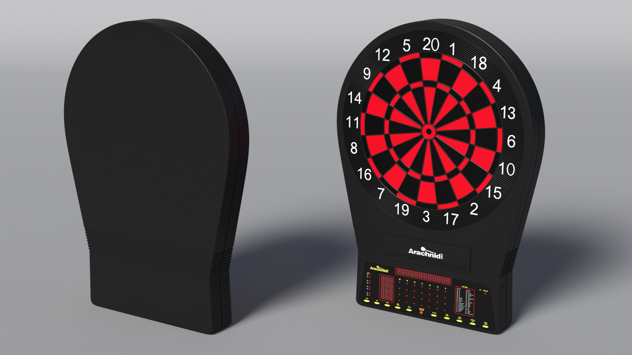 Electronic Dartboard Arachnid 3D model