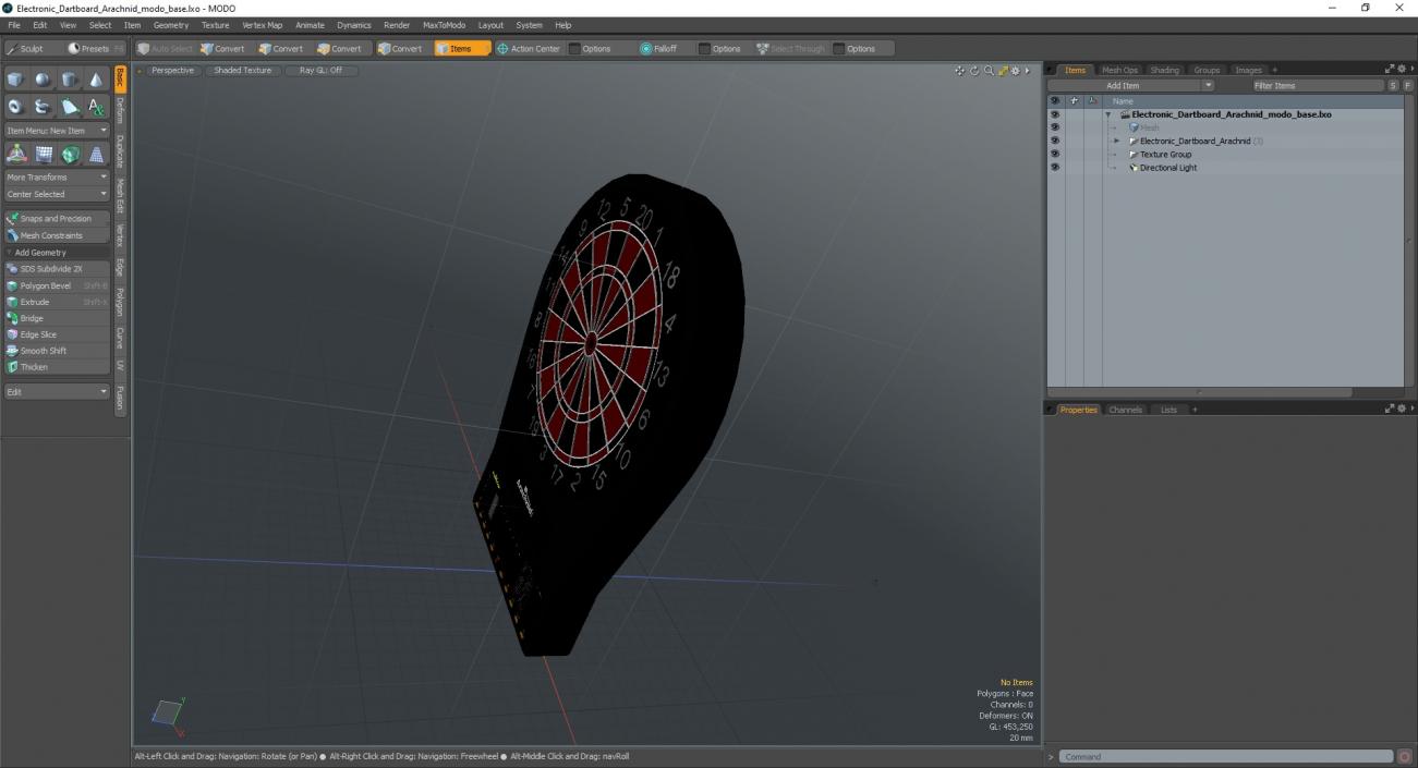 Electronic Dartboard Arachnid 3D model