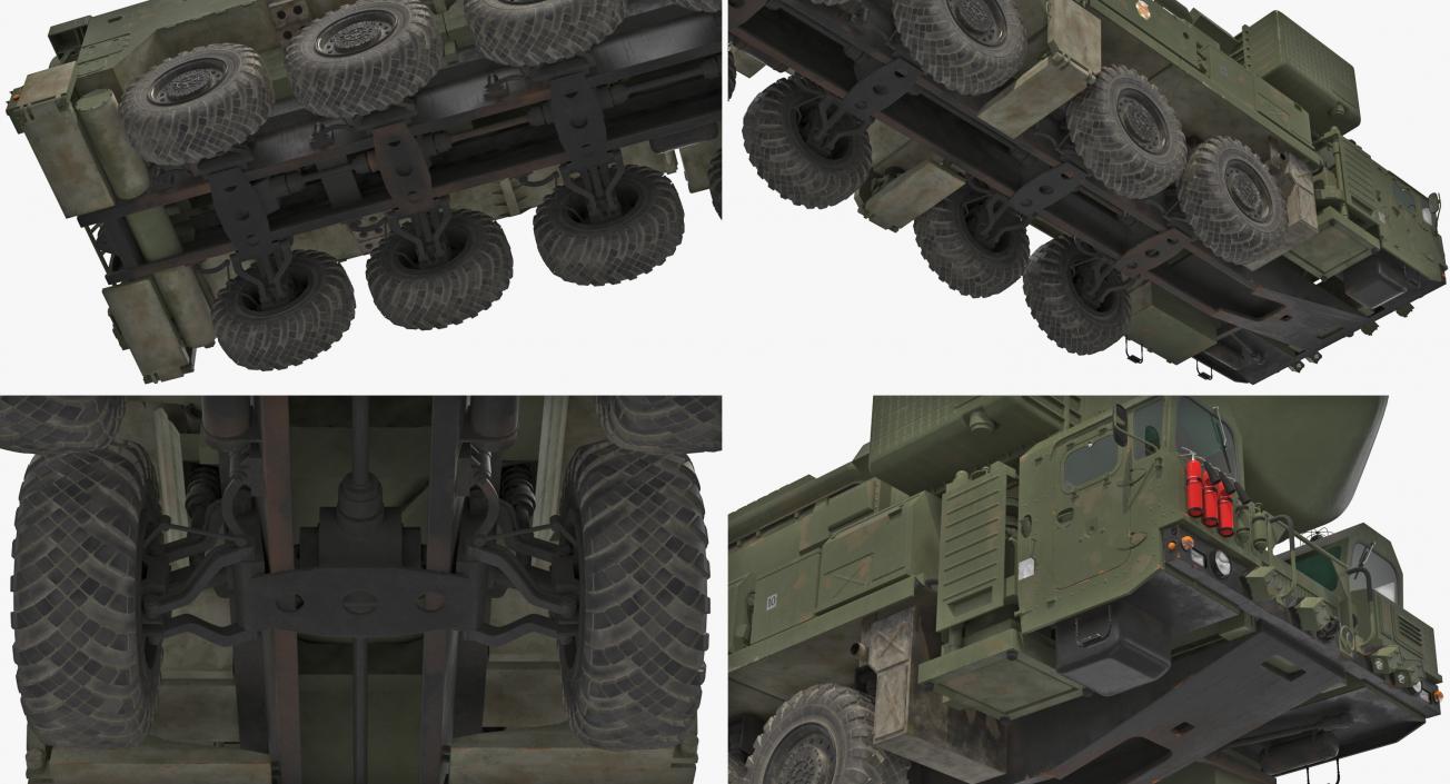 3D Road-mobile Ballistic Missiles Collection