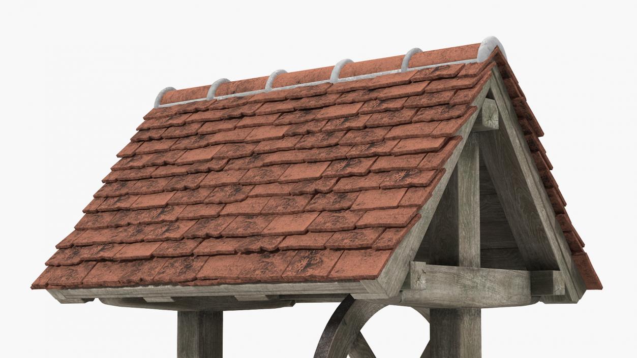 3D model Medieval Stone Water Well