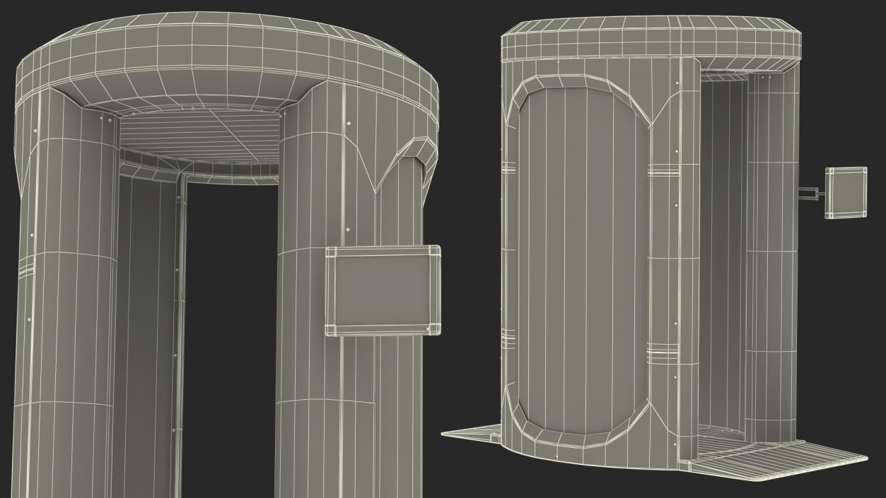 3D ProVision 2 Full Body Security Scanner model