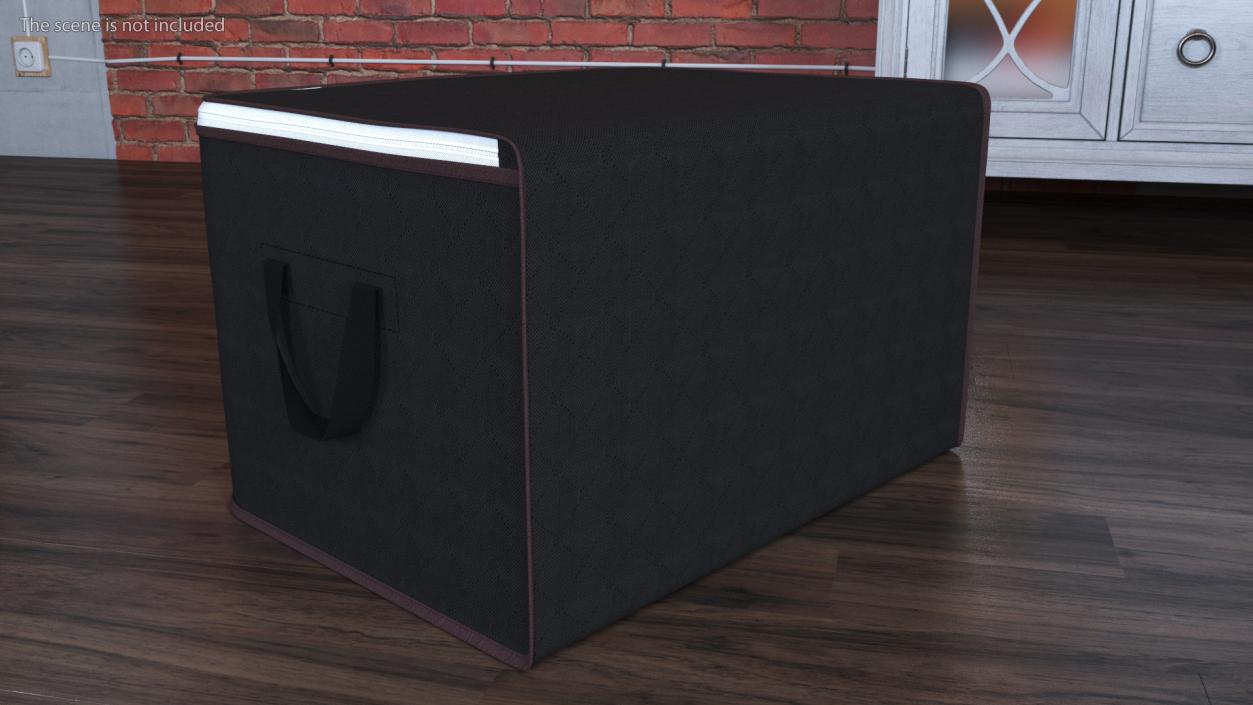 3D Fabric Organizer Black Empty model