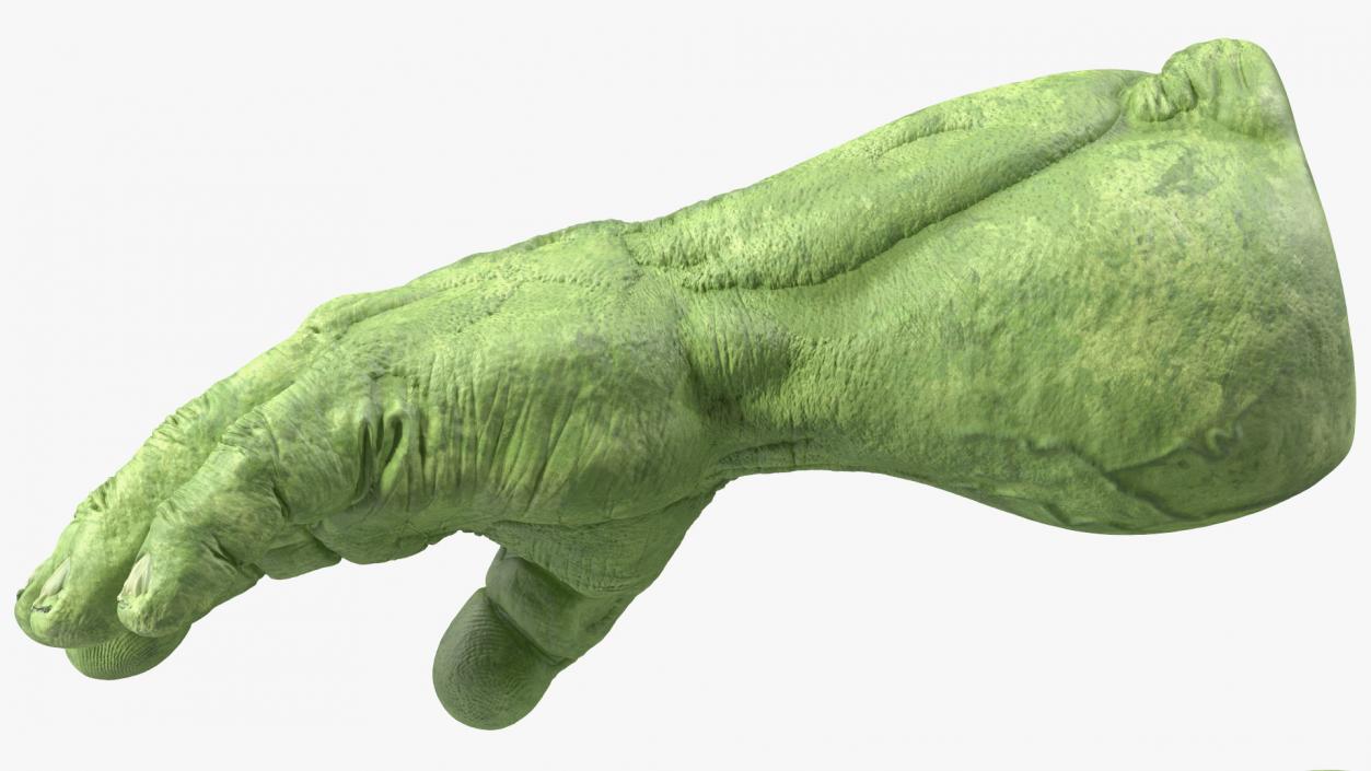 Hulk Hands Rigged 3D