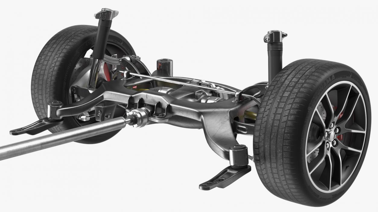 3D Automotive Suspension System model