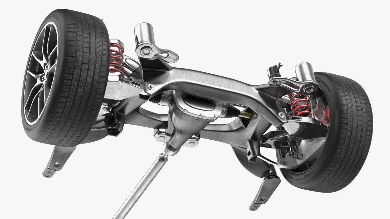 3D Automotive Suspension System model