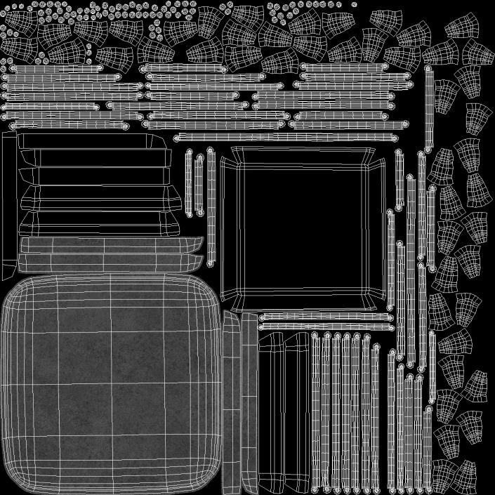 3D model Human Microchip Implant 2