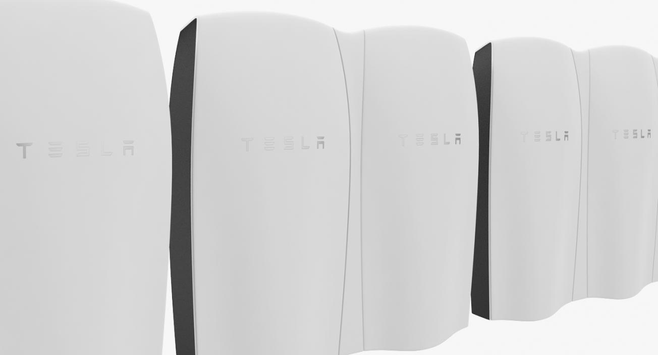 3D Tesla Powerwall Collection