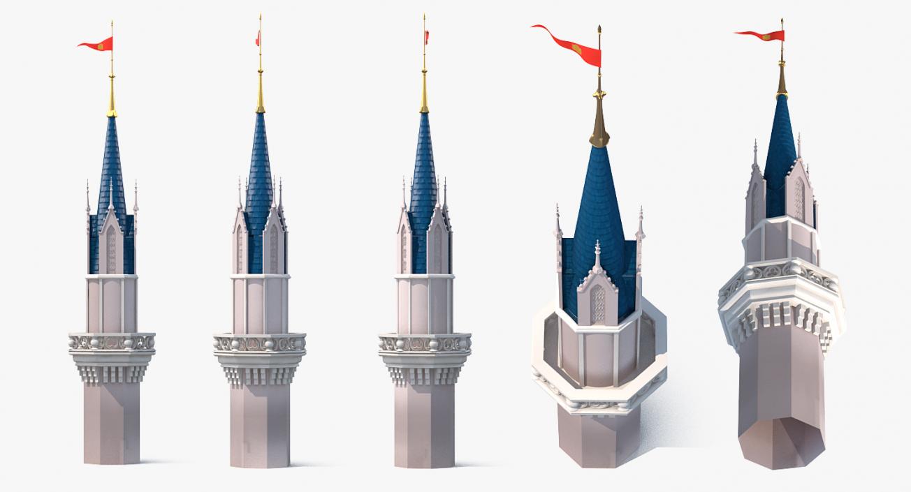 Castle Tower 3D