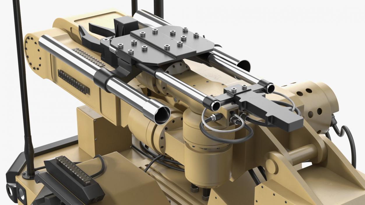 Multifunctional Robotic System Harris T7 Rigged 3D