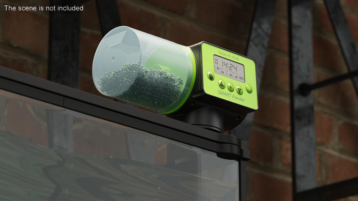 3D Auto Fish Food Dispenser Smart Feeder AF-2019B