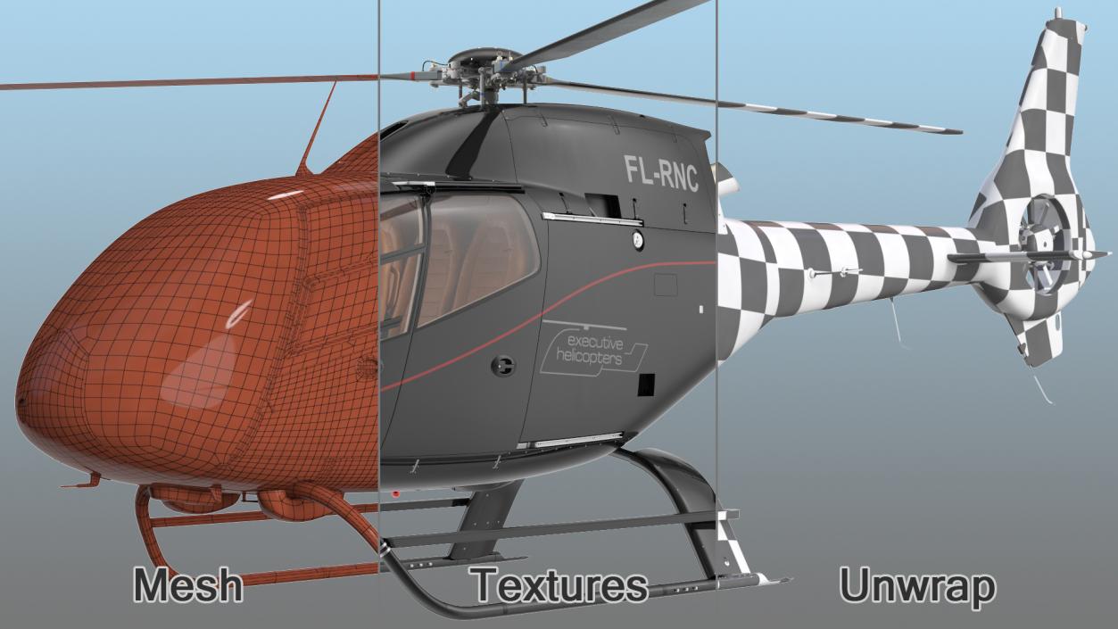 Eurocopter EC120 Colibri 3D model