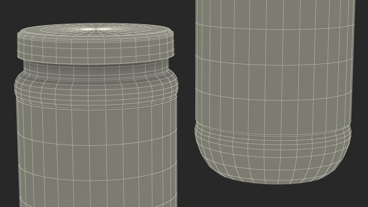 3D model Amino Acids Jar