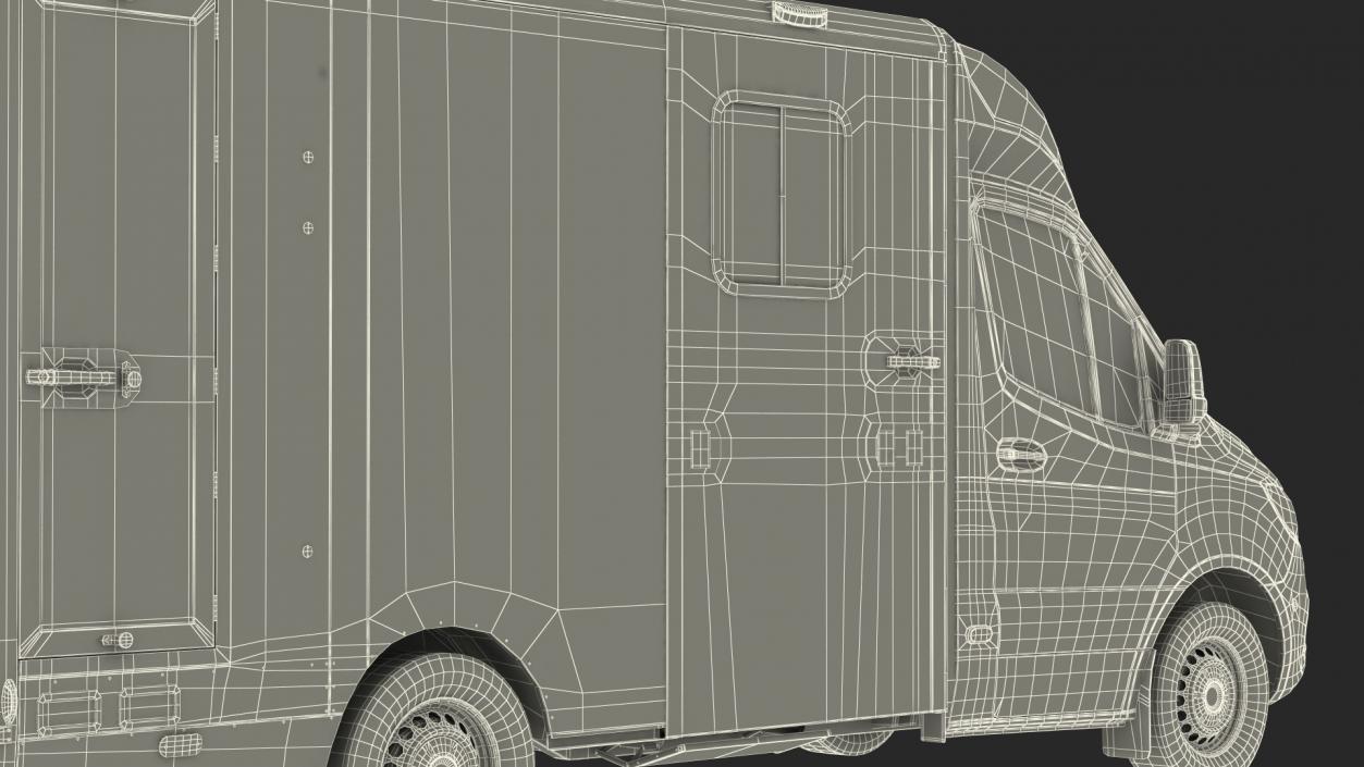 3D ASB Mercedes Sprinter Ambulance