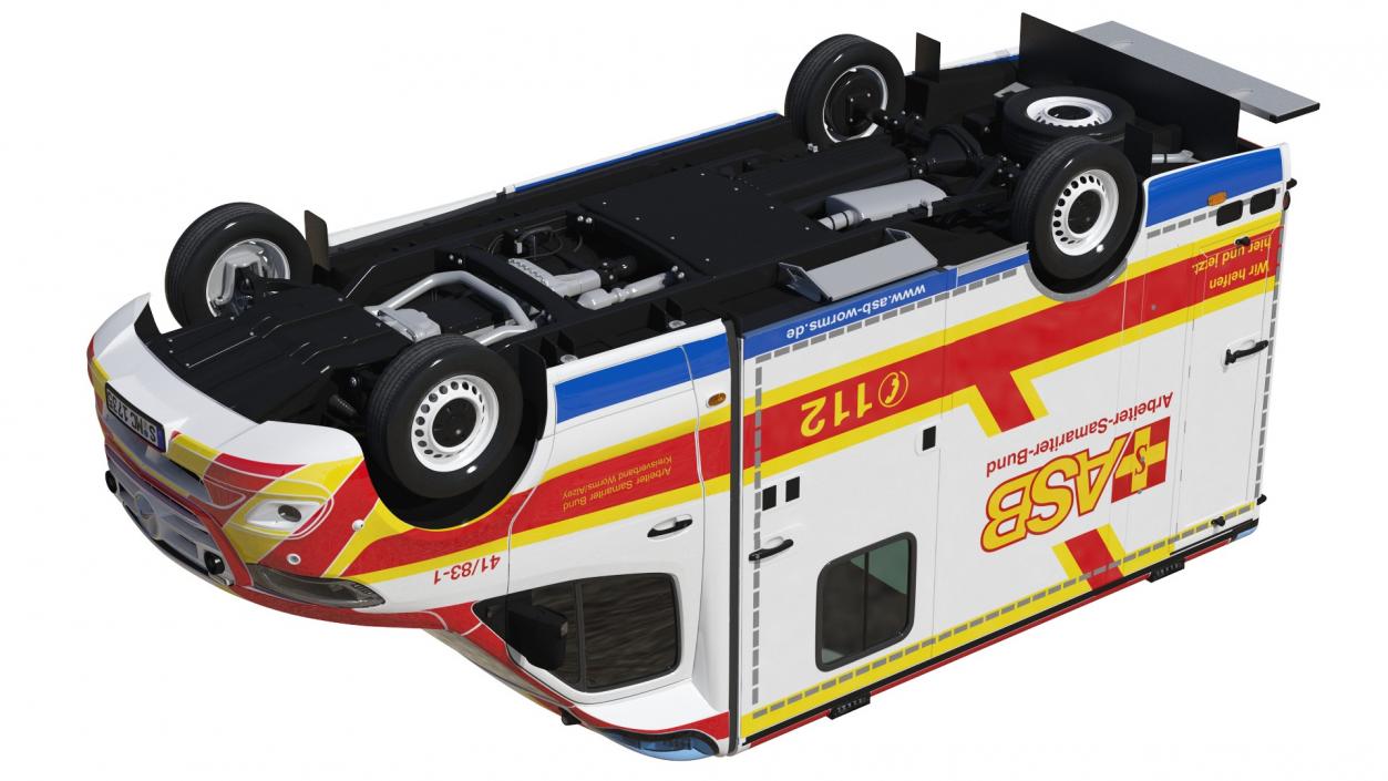 3D ASB Mercedes Sprinter Ambulance