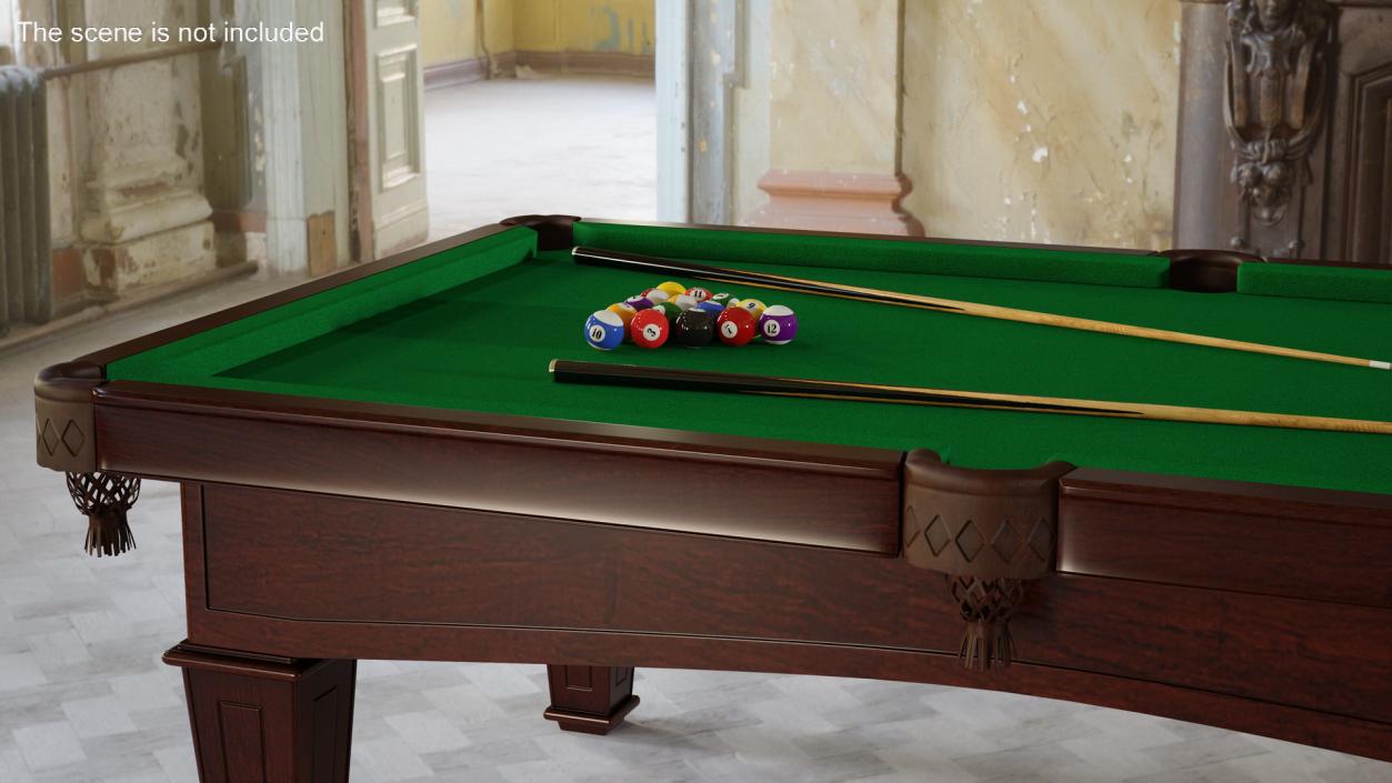 Classic Billiard Table 3D