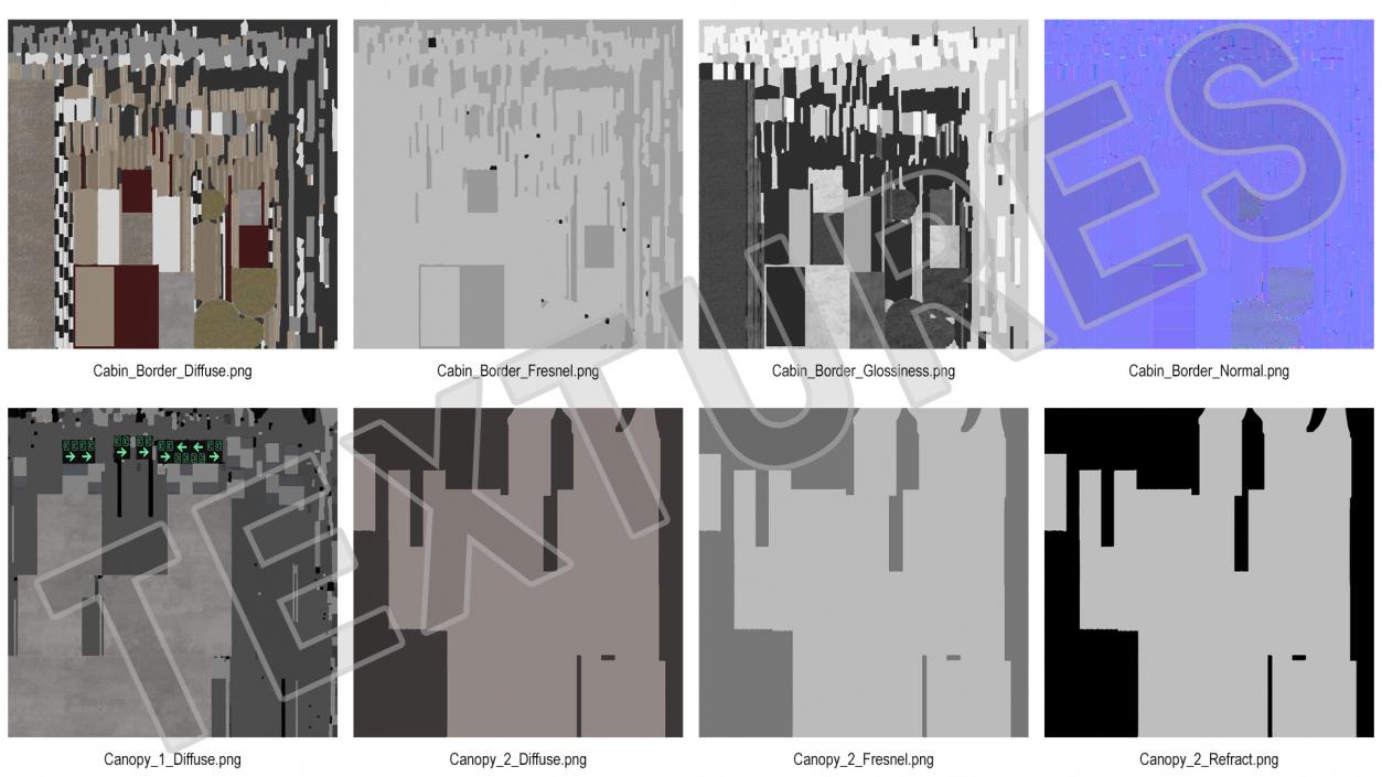 3D Large Border Checkpoint model