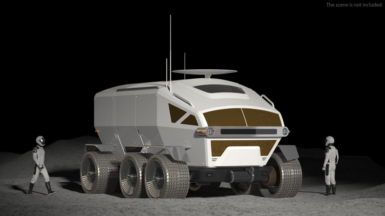 3D model Lunar Vehicles Collection