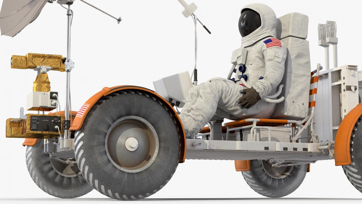 3D model Lunar Vehicles Collection