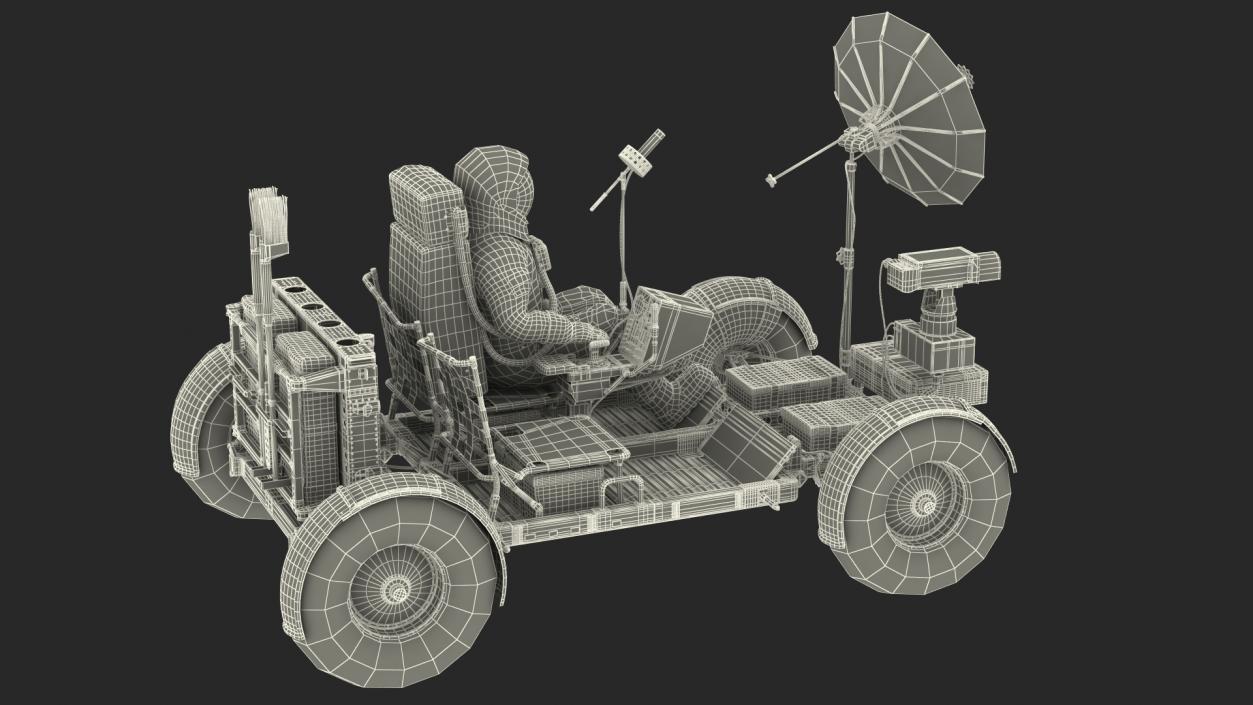 3D model Lunar Vehicles Collection