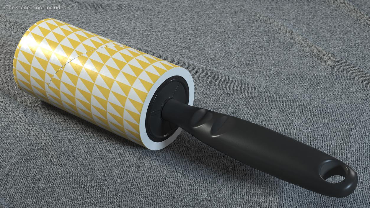 3D Lint Roller with Plastic Handle