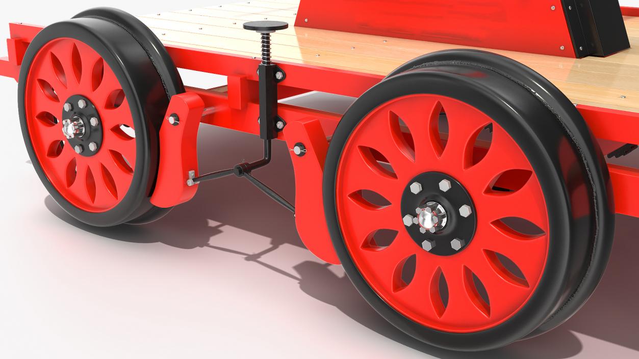 3D model Railway Handcar