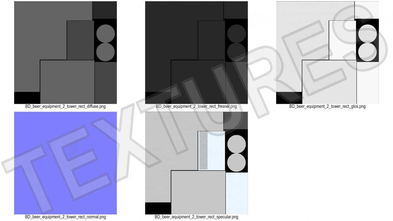 Tropical Tiki Bar with Seating Arrangement 3D