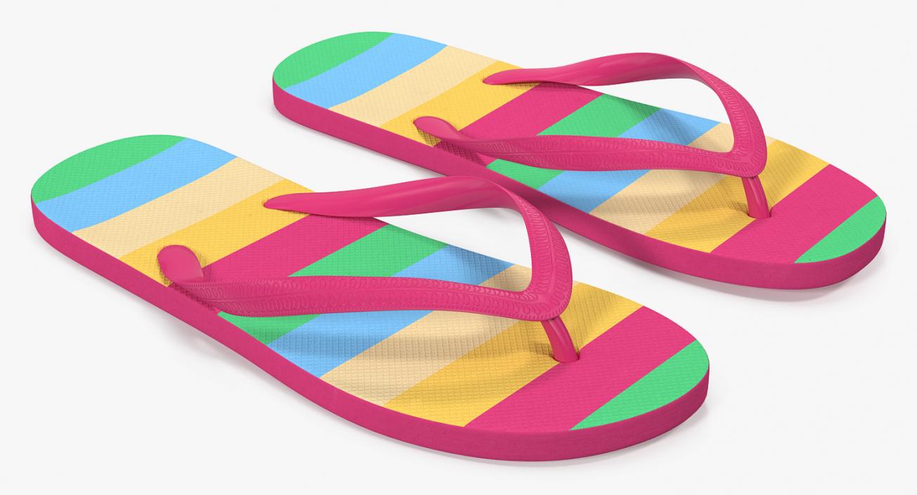 Flip Flop Sandals 3D