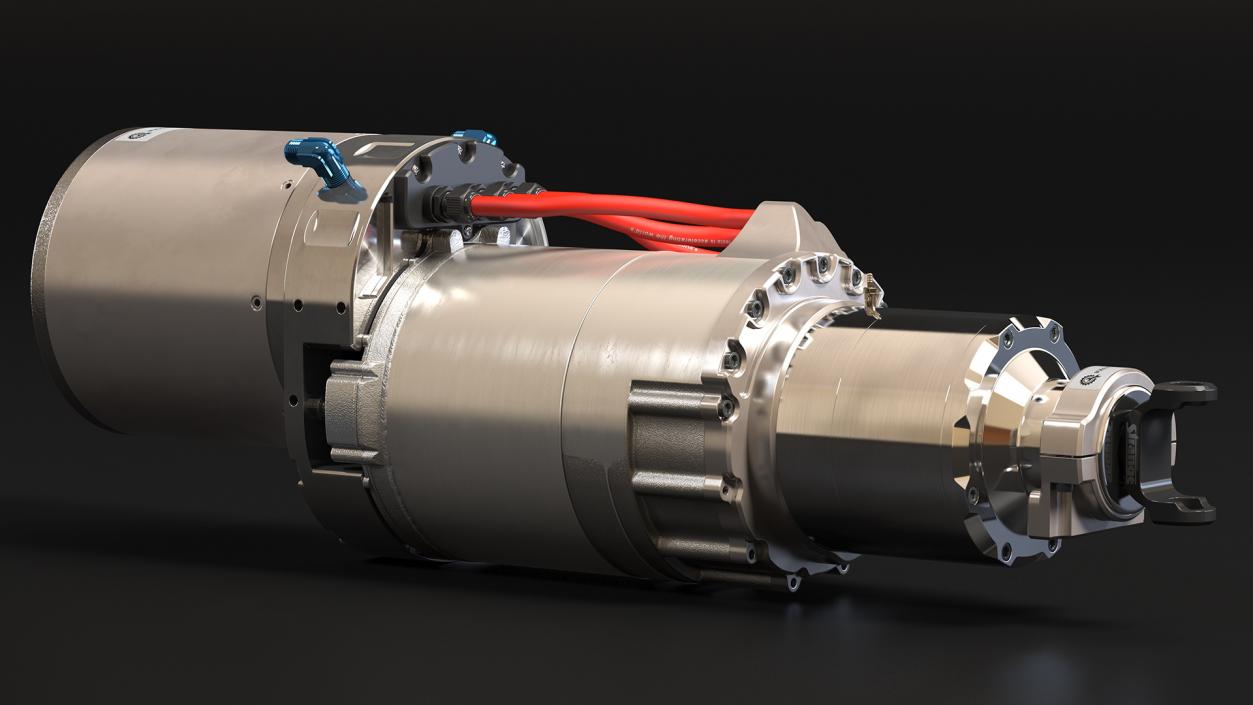 3D Tesla Electric Crate Motor