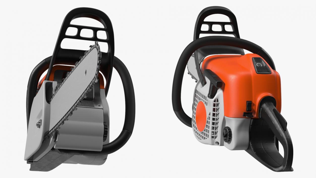 3D model Petrol Chainsaw