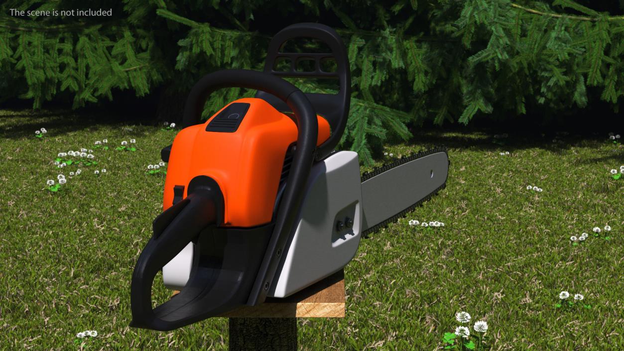 3D model Petrol Chainsaw