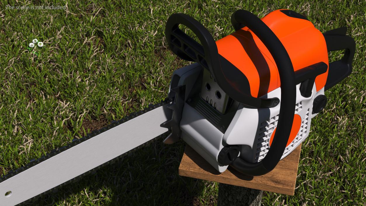 3D model Petrol Chainsaw