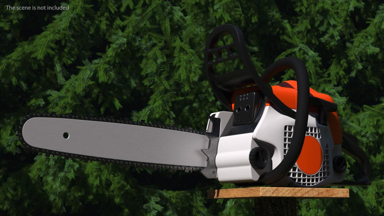 3D model Petrol Chainsaw