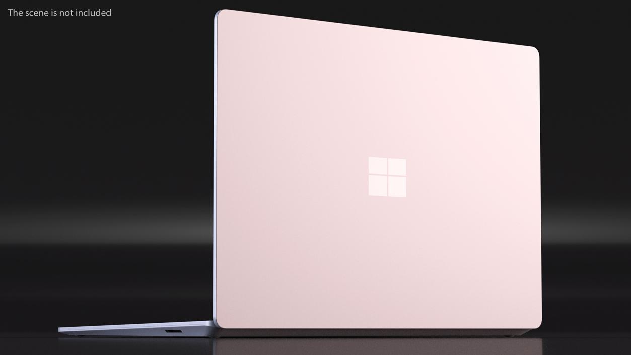 3D Microsoft Surface Laptop 4 13 Inch Platinum model