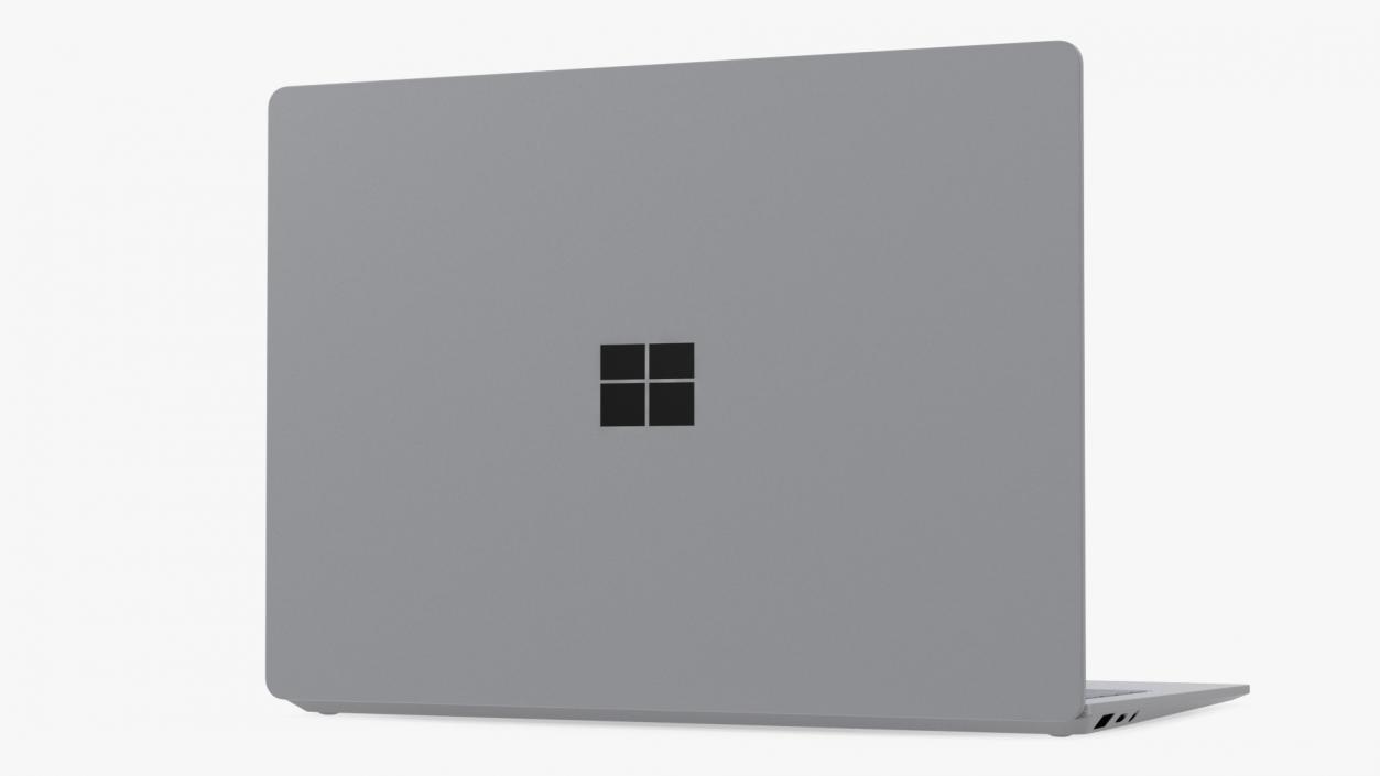 3D Microsoft Surface Laptop 4 13 Inch Platinum model