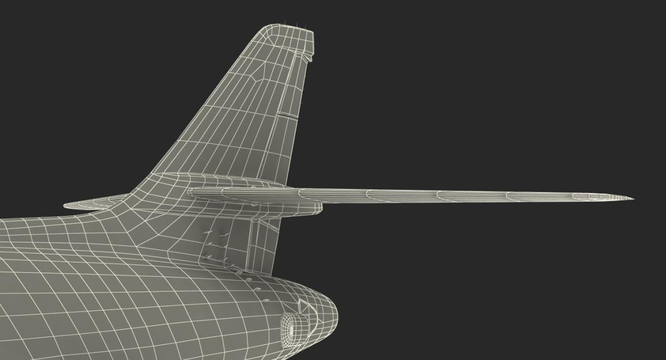 3D Strategic Bomber Rockwell B-1 Lancer Rigged model