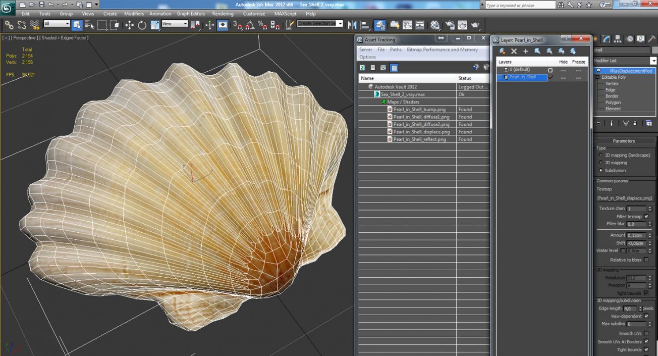 3D Sea Shell 2