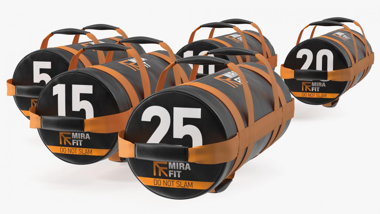 3D Mirafit Gym Power Bags Set