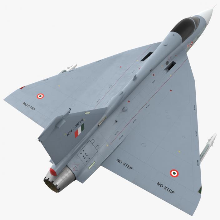 HAL Tejas Multirole Light Fighter Exterior Only 3D