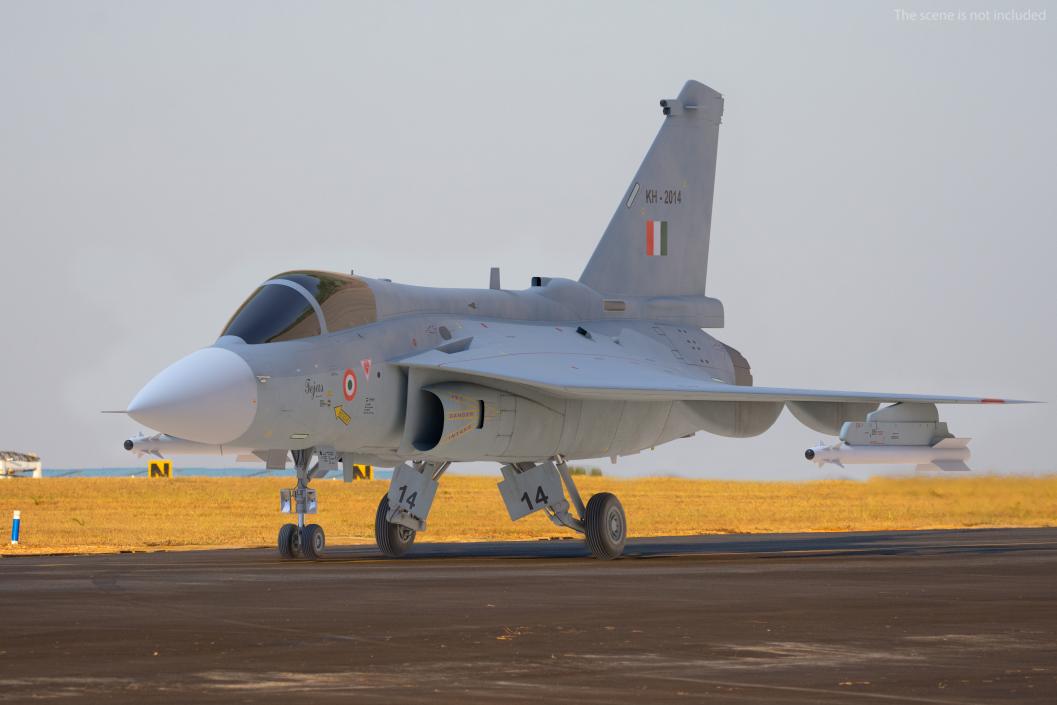 HAL Tejas Multirole Light Fighter Exterior Only 3D