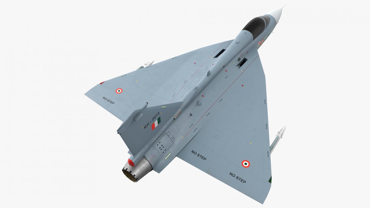 HAL Tejas Multirole Light Fighter Exterior Only 3D