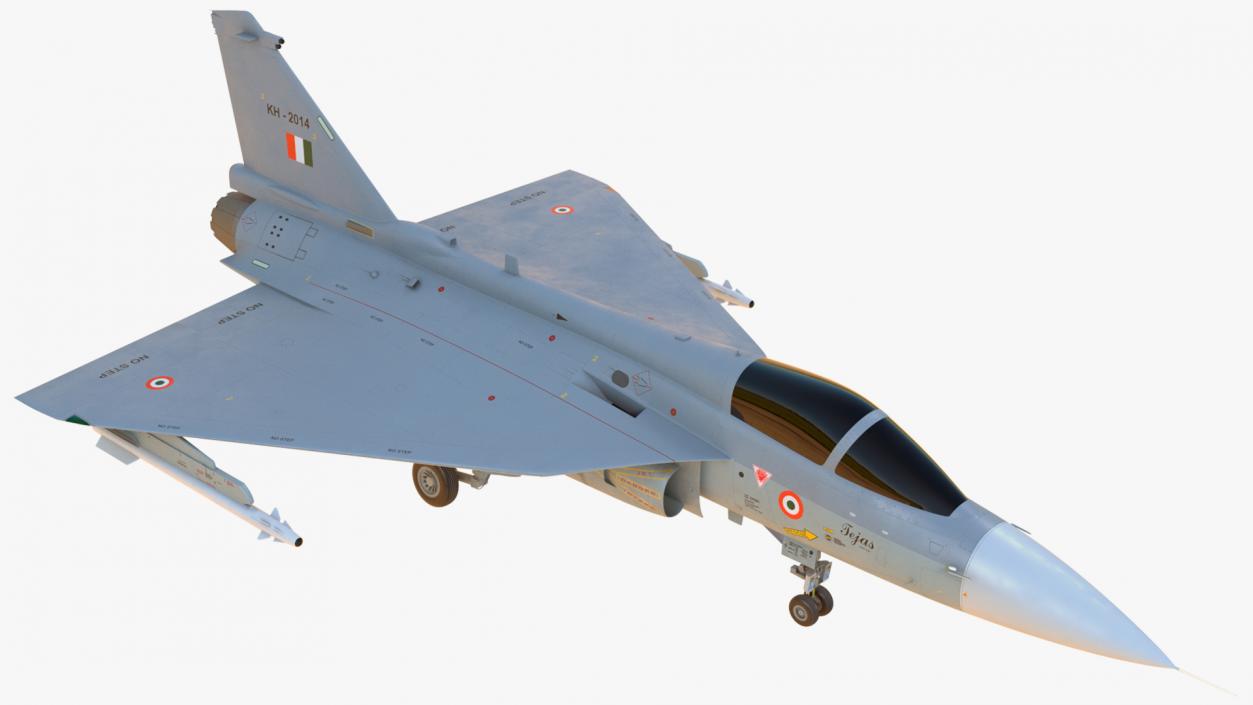 HAL Tejas Multirole Light Fighter Exterior Only 3D