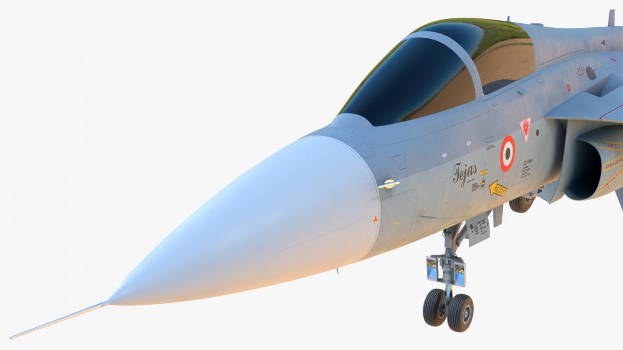 HAL Tejas Multirole Light Fighter Exterior Only 3D